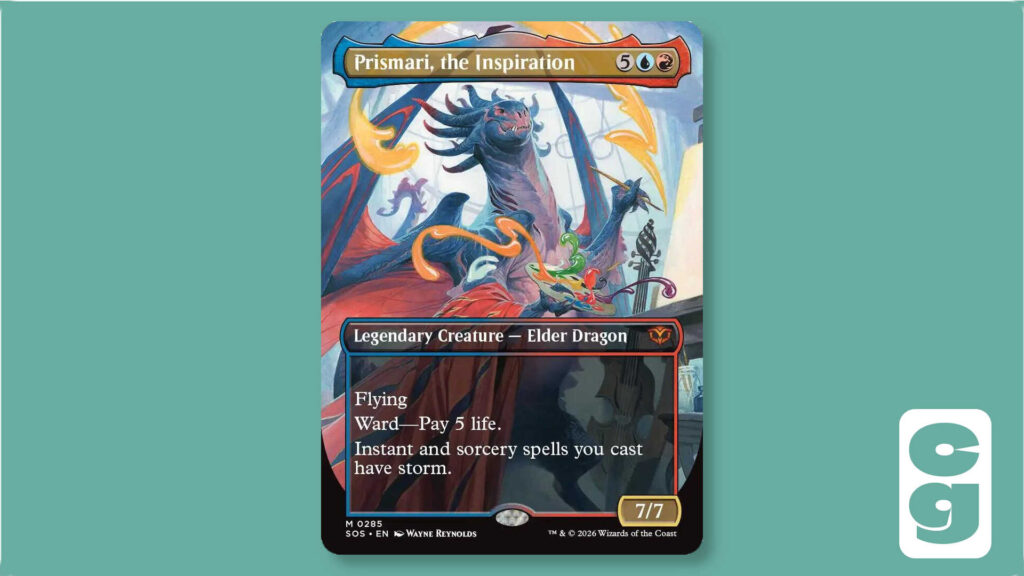 Prismari Borderless MTG card