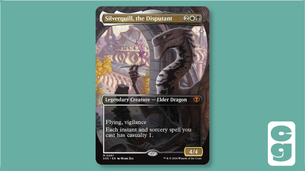 Silverquill Borderless MTG card