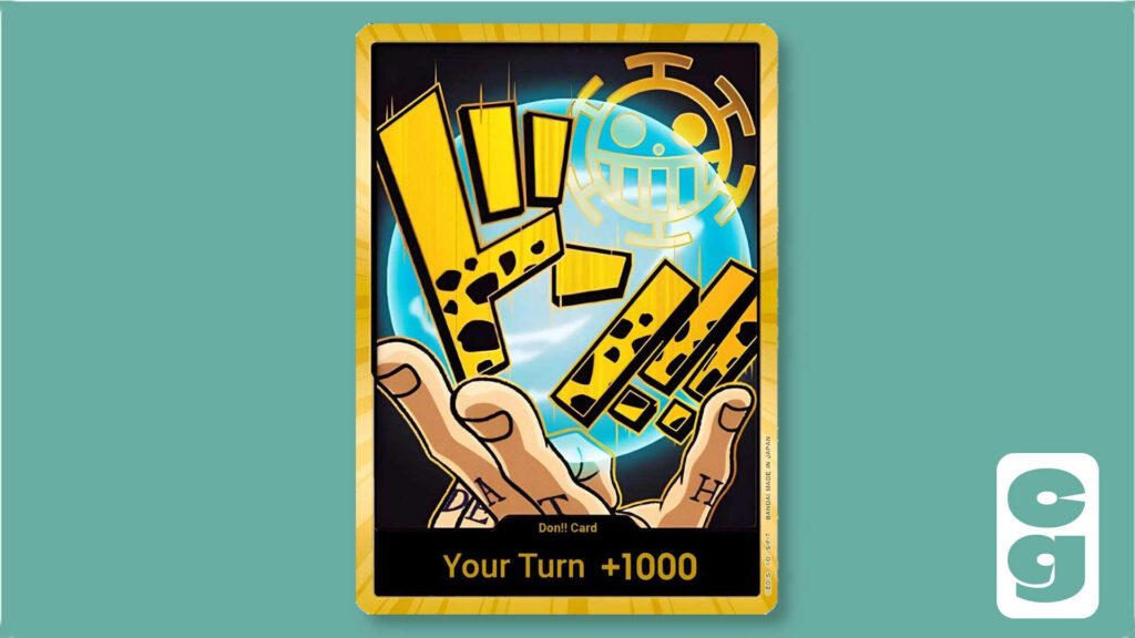 Trafalgar Law Gold DON!! One Piece Card