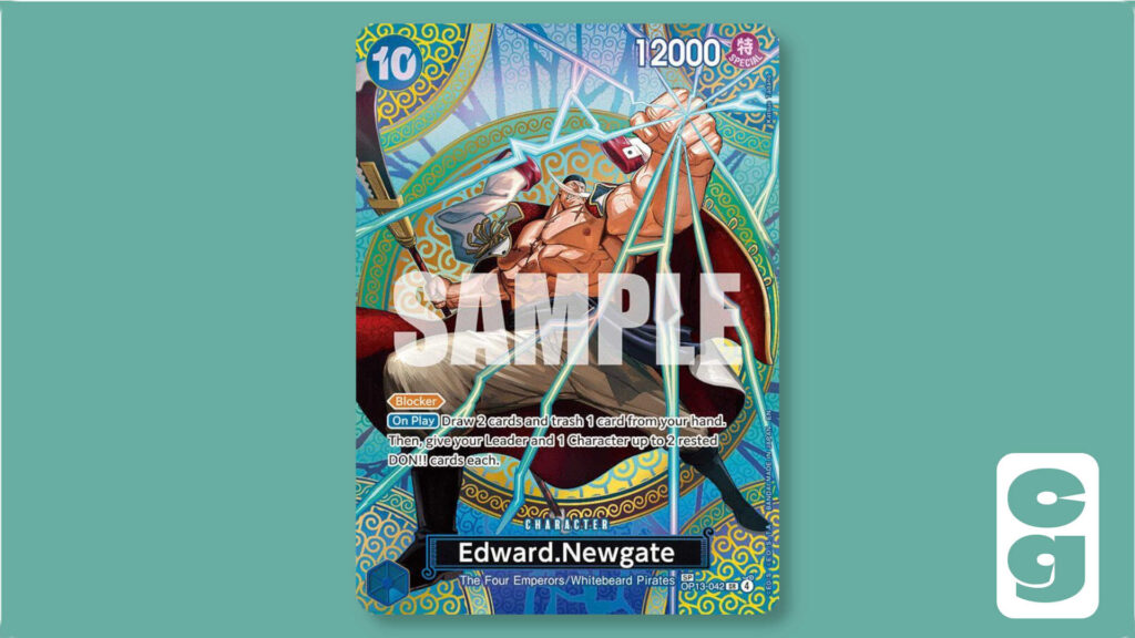 One Piece OP15 Edward Newgate SP SR