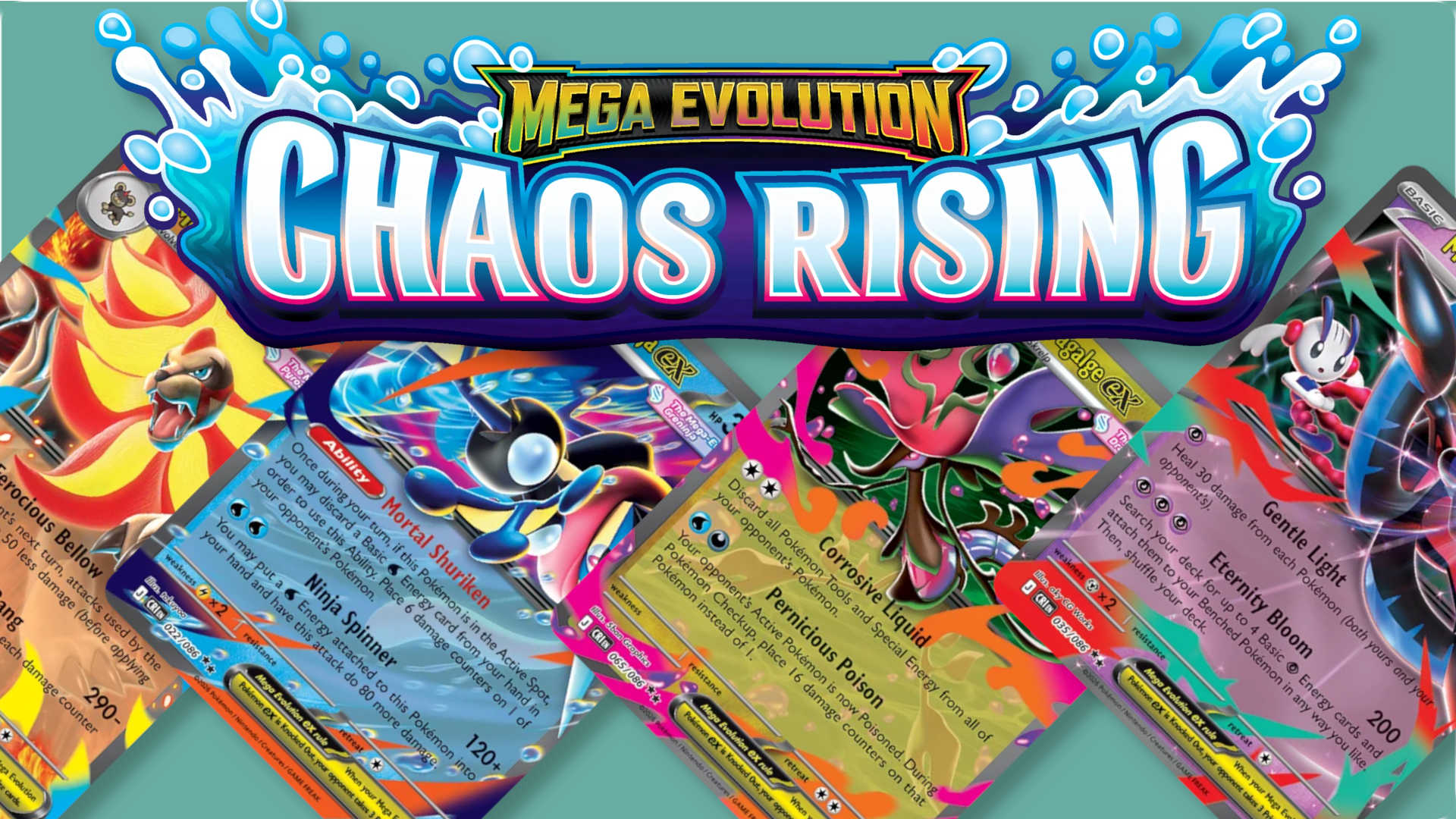 Pokémon Chaos Rising Card List Featured Image