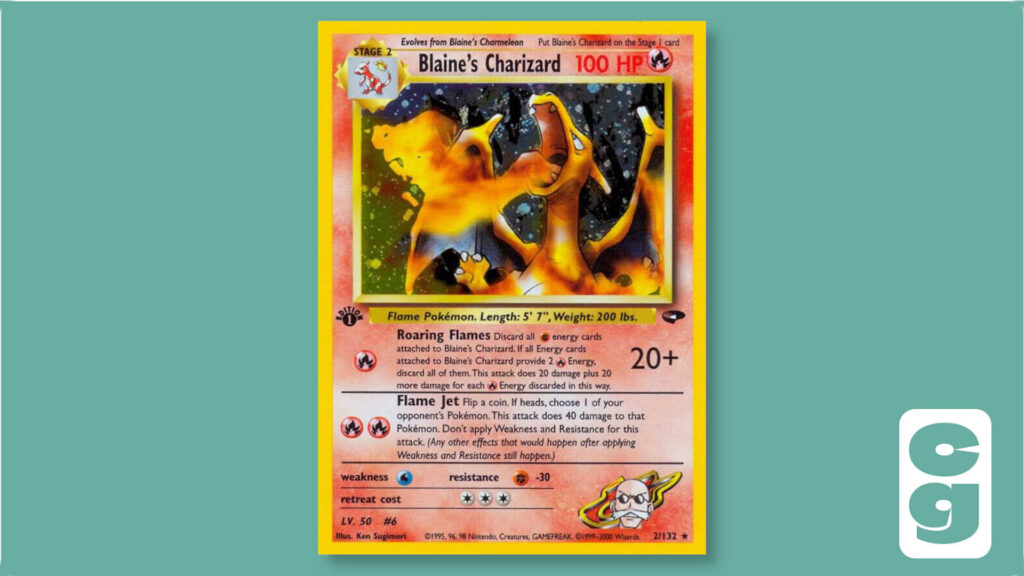 Blaine's Charizard 002/132