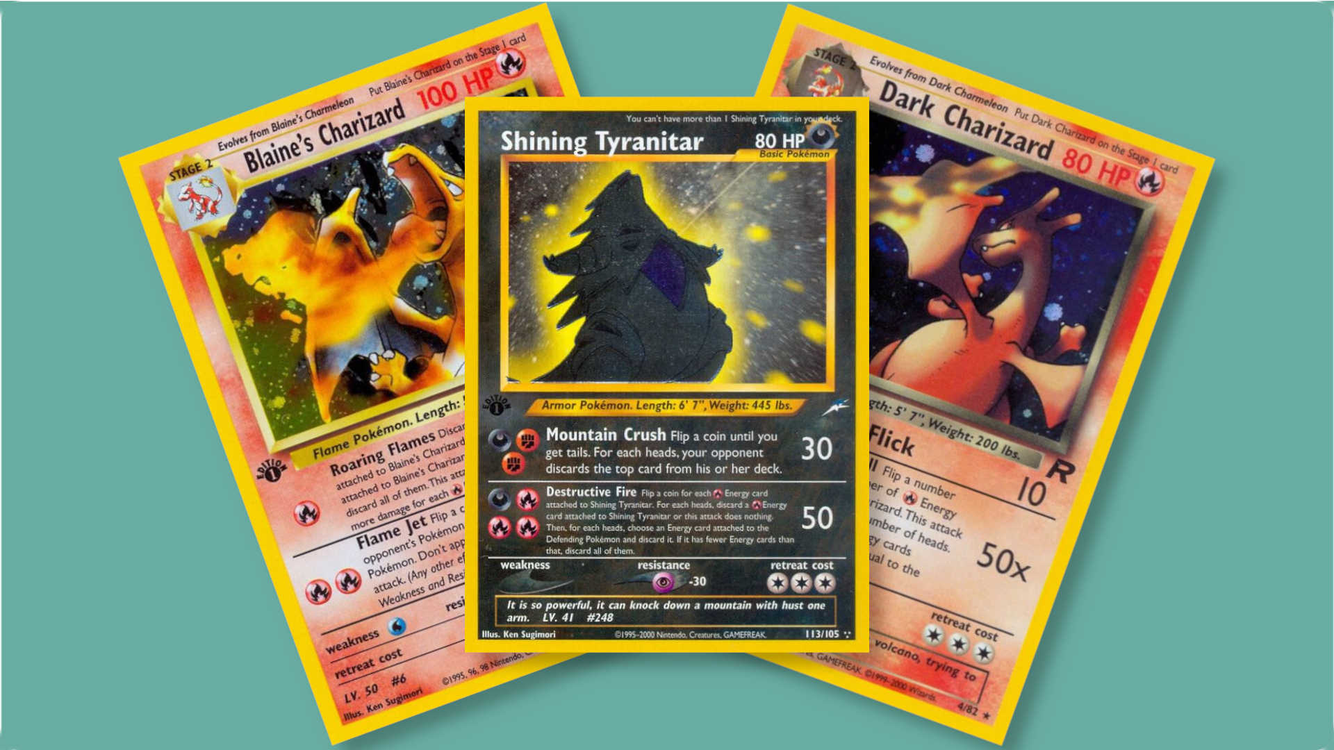 Ken Sugimori Pokémon Cards