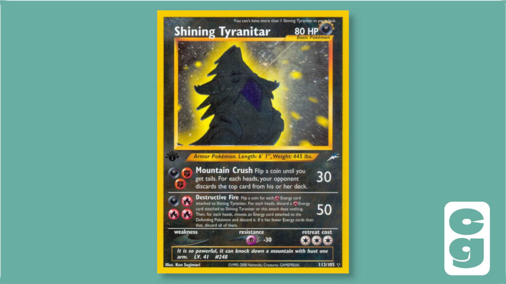 Shining Tyranitar 113/105