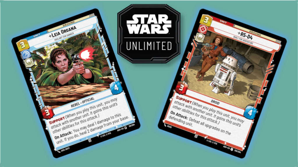 Support Cards in SWU Ashes of the Empire