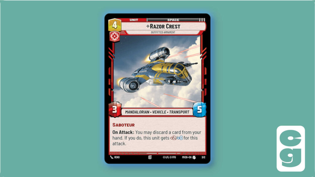 Razor Crest Promo Card
