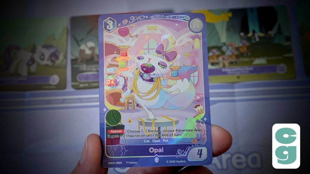Opal card with the Appear keyword in My Little Pony