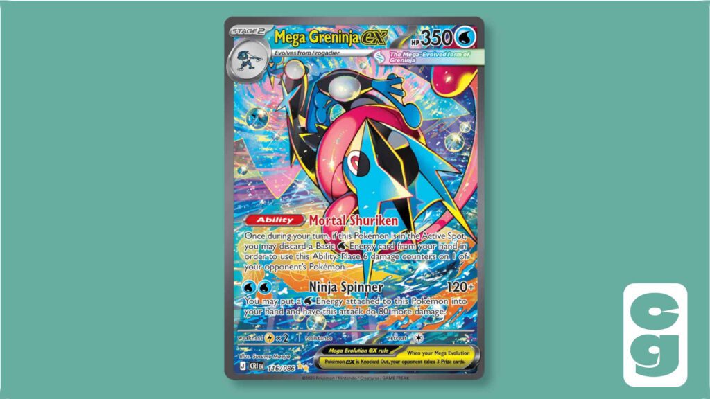 Chaos Rising Mega Greninja ex 116