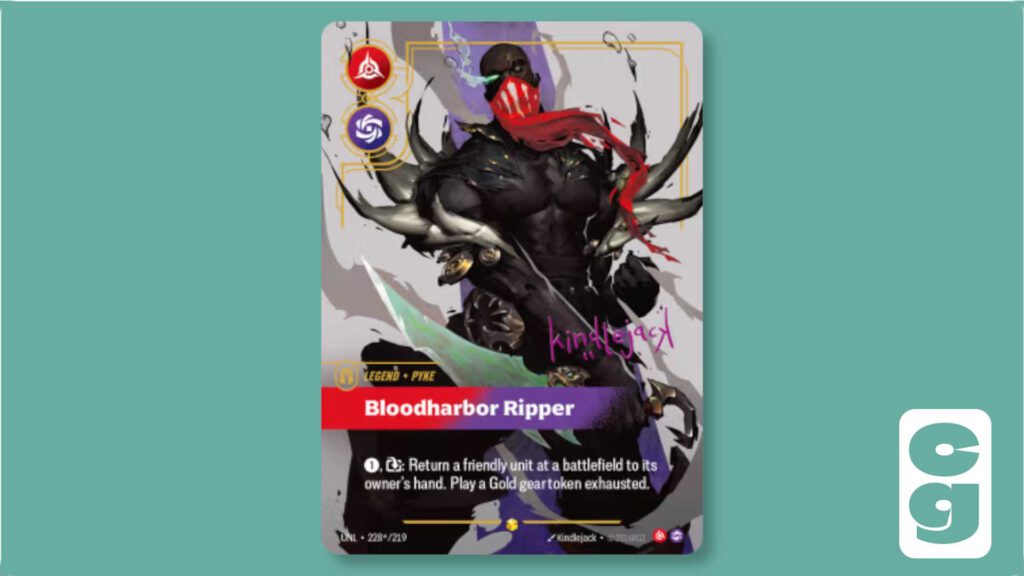 Pyke Bloodharbor Ripper signature card