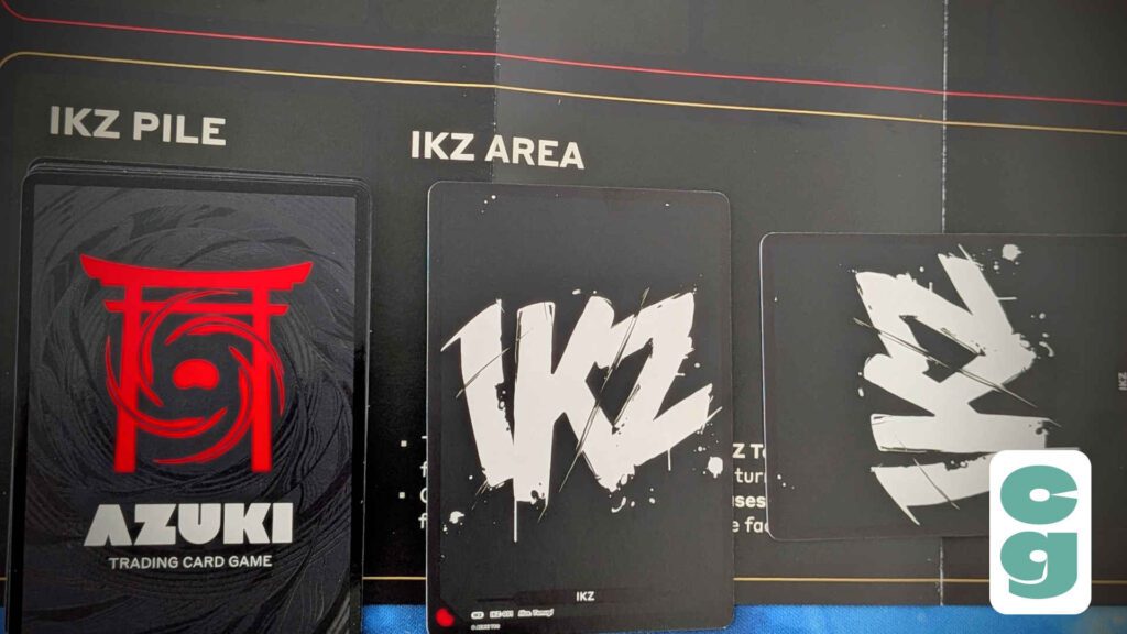 IKZ card row, deck and cards