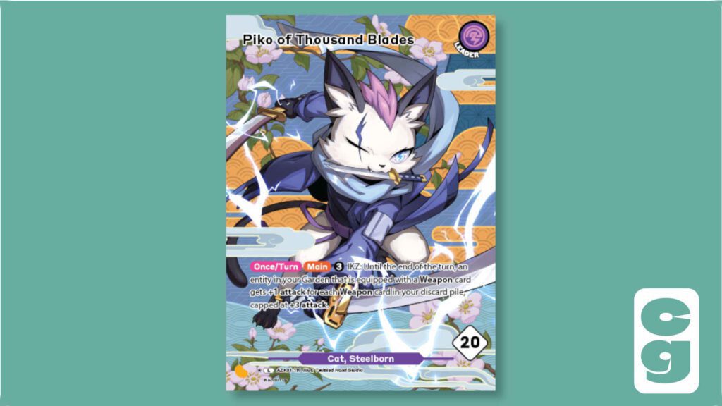 Piko Azuki Leader Card