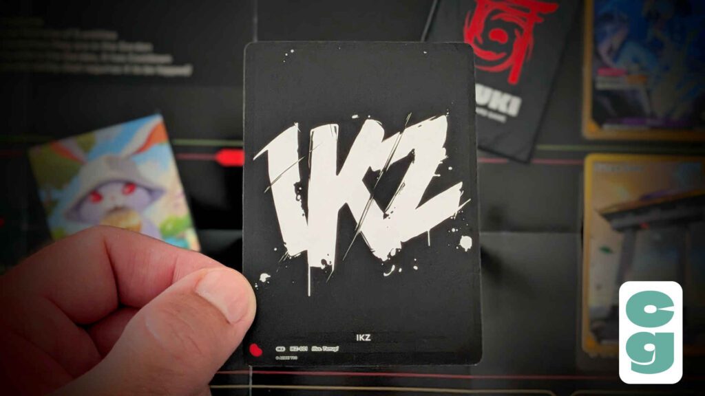 Single IKZ Card in hand