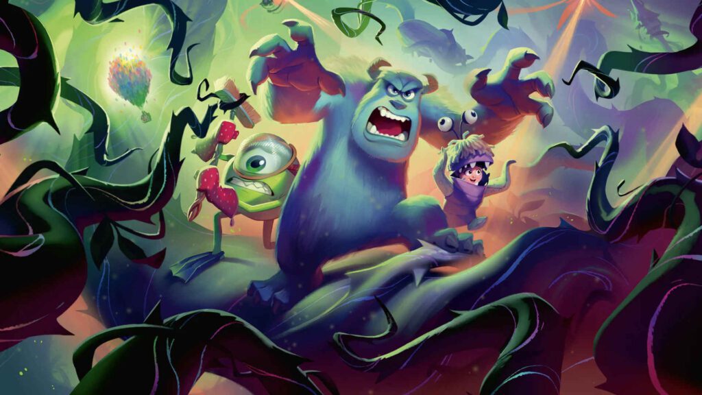Attack of the Vine Lorcana Key Art