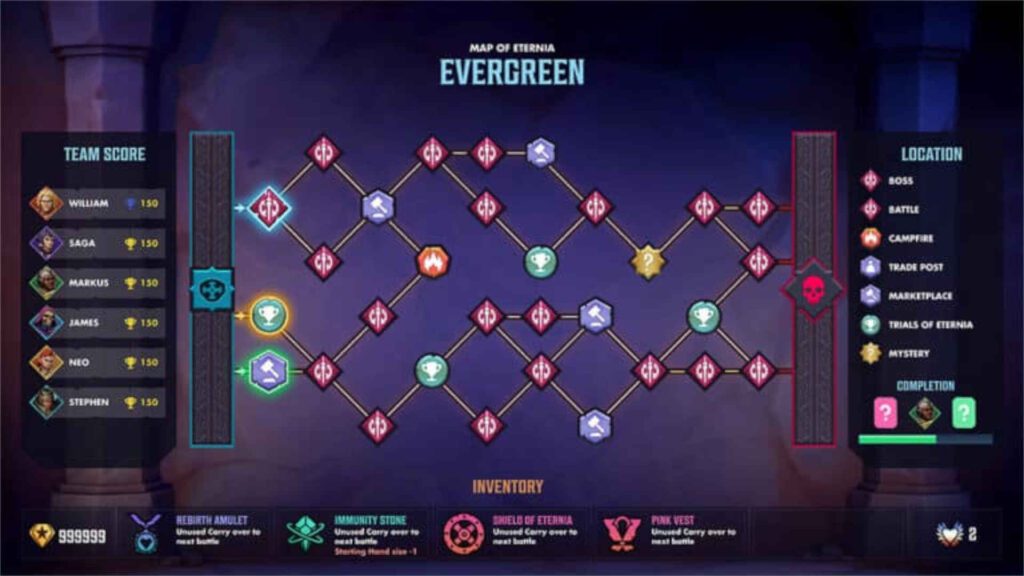Masters of the Universe: Legends Unite Map
