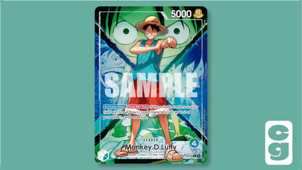 Monkey D. Luffy card OP16-022