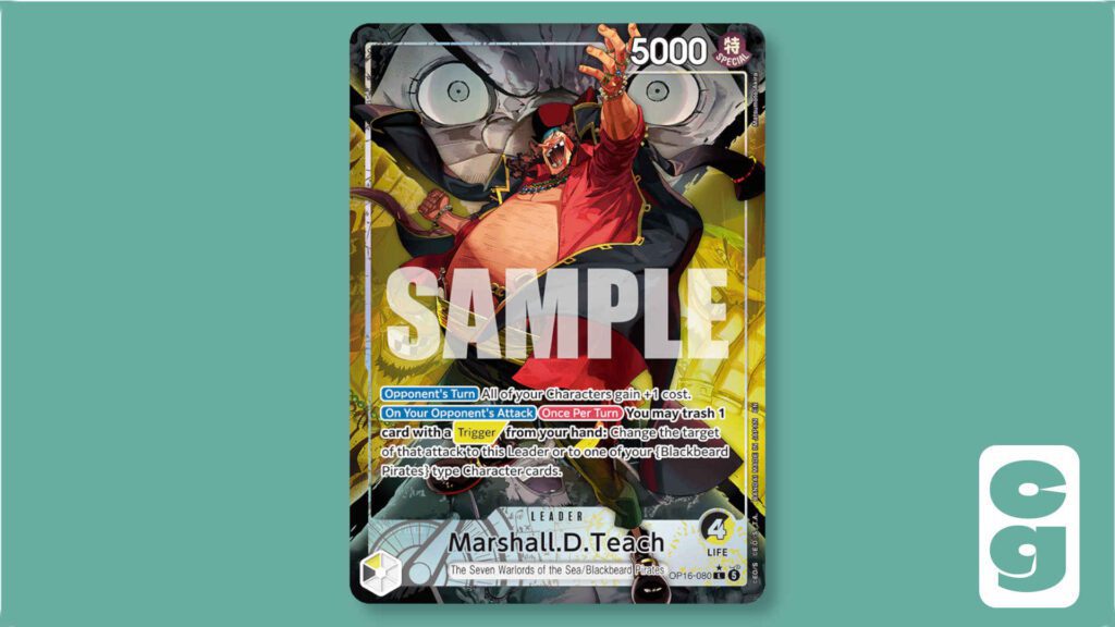 Marshall D. Teach card OP16-080