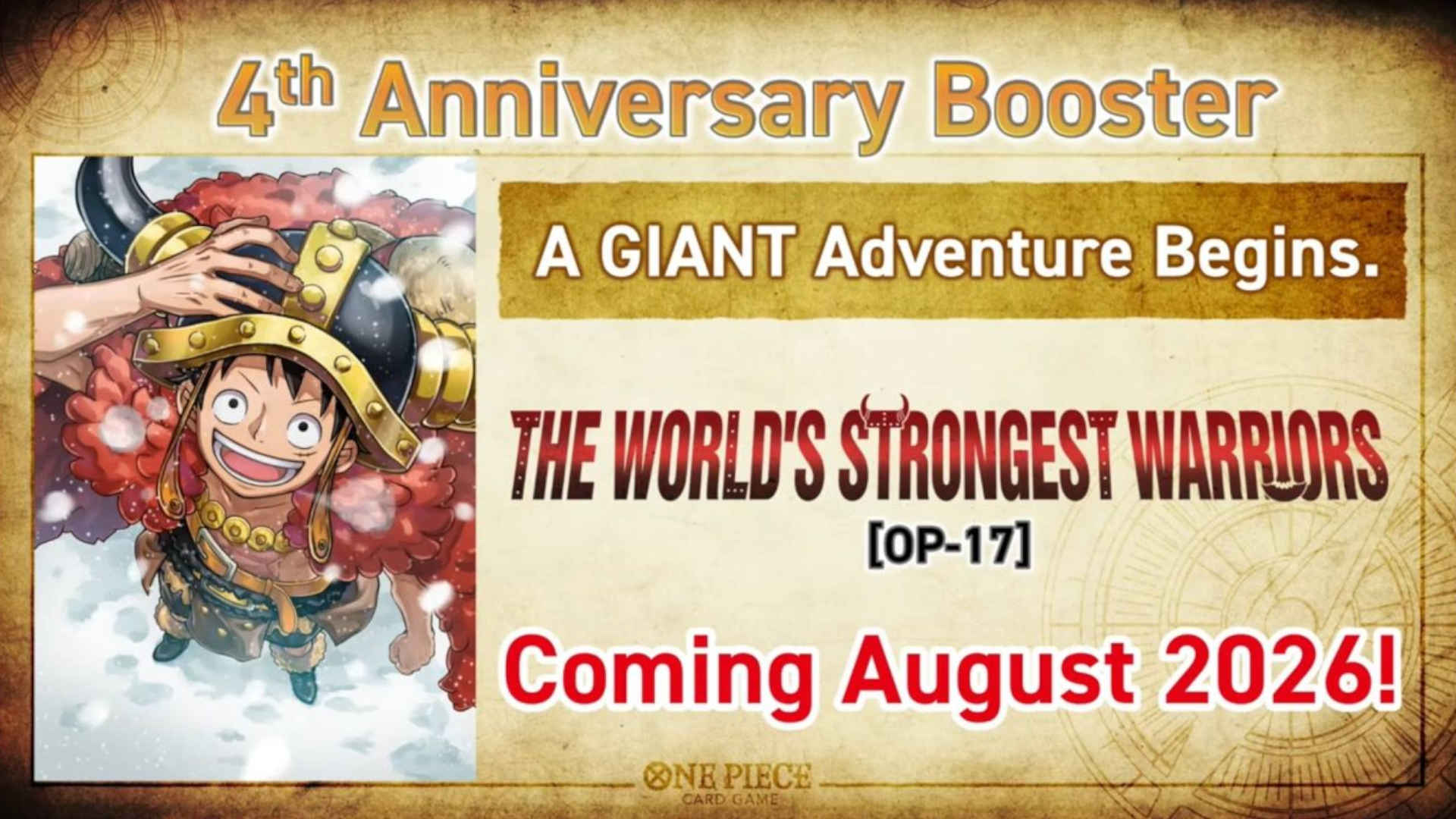 One Piece OP17 Announcement
