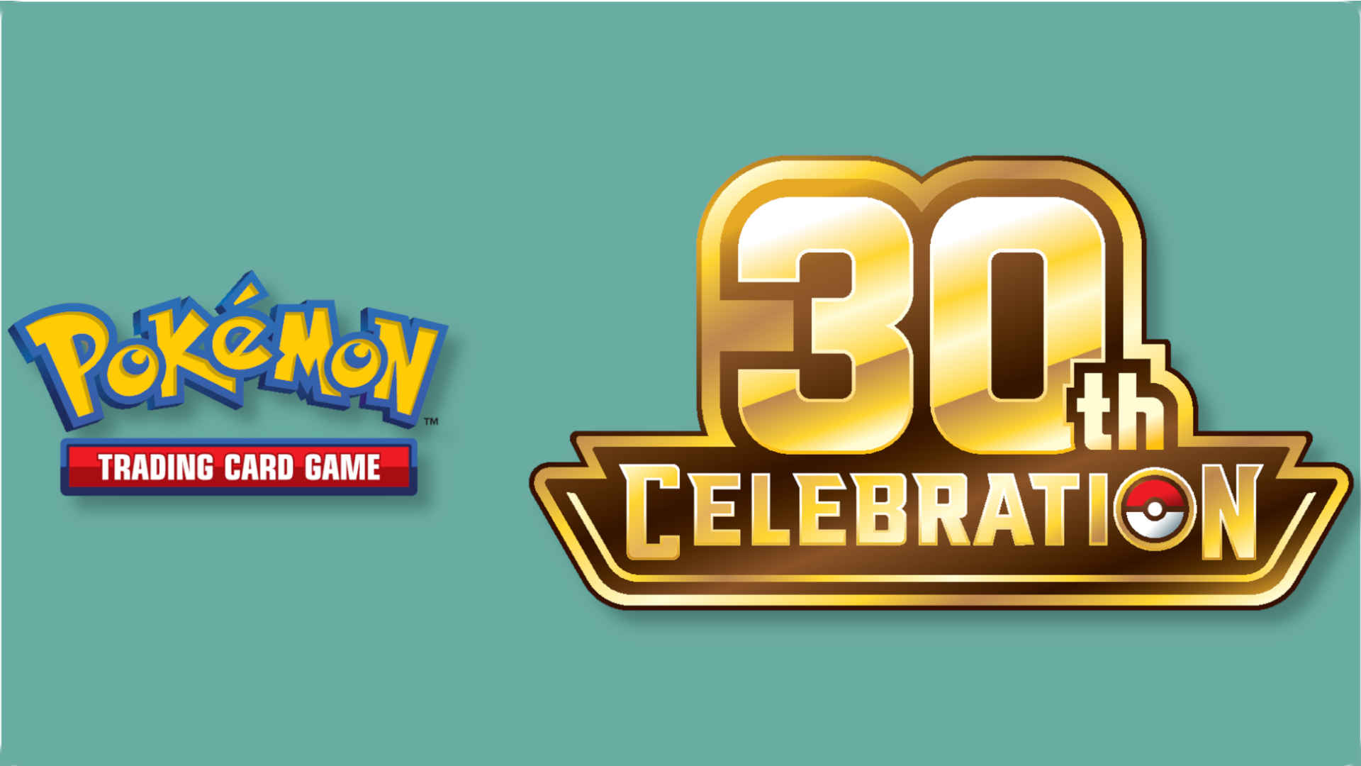 Pokémon 30th Celebration Logos