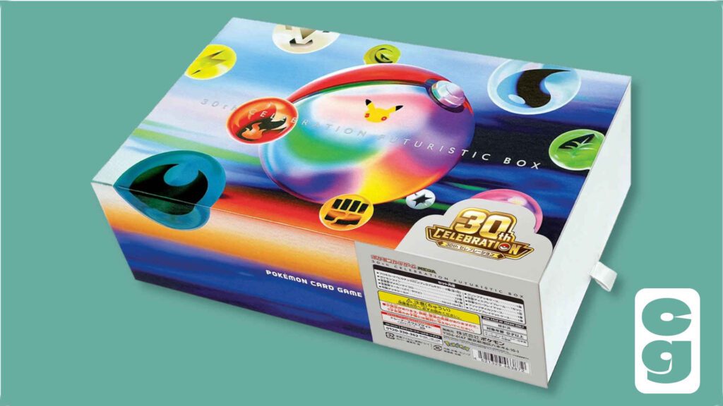 30th Celebration Pokémon Futuristic Box