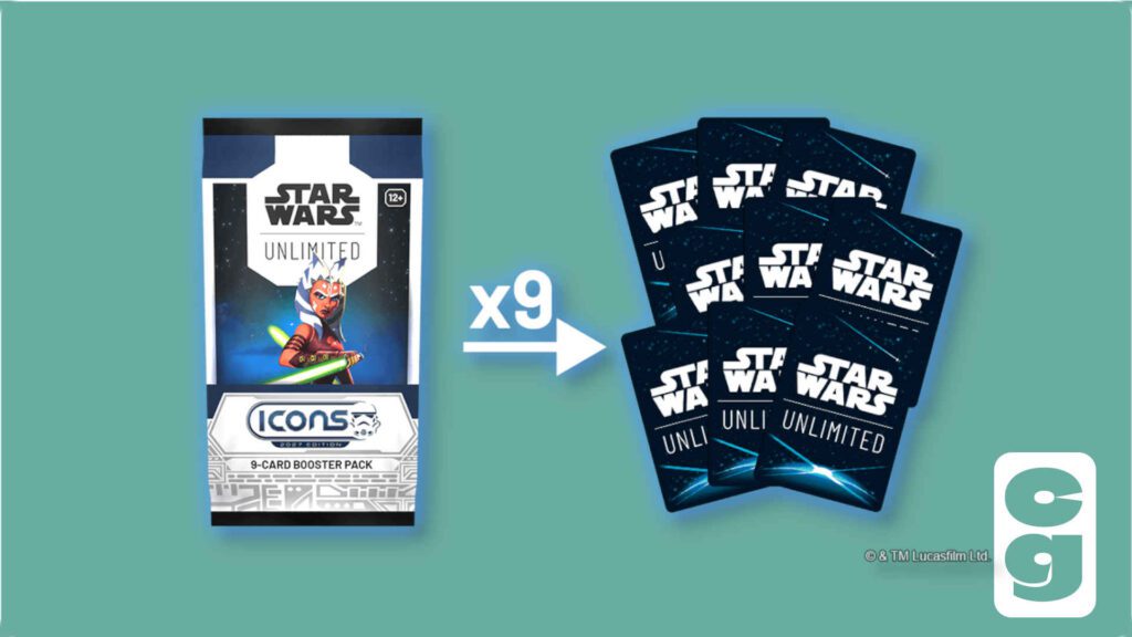 Star Wars Unlimited Icons Booster Pack breakdown