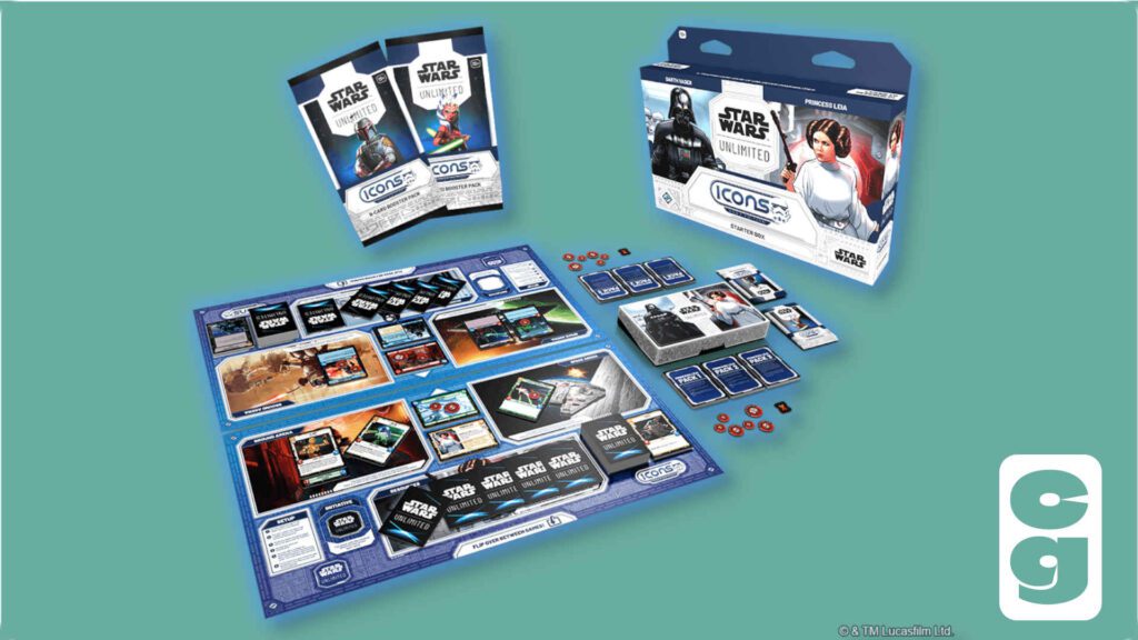 Star Wars Unlimited Icons Starter Box Contents