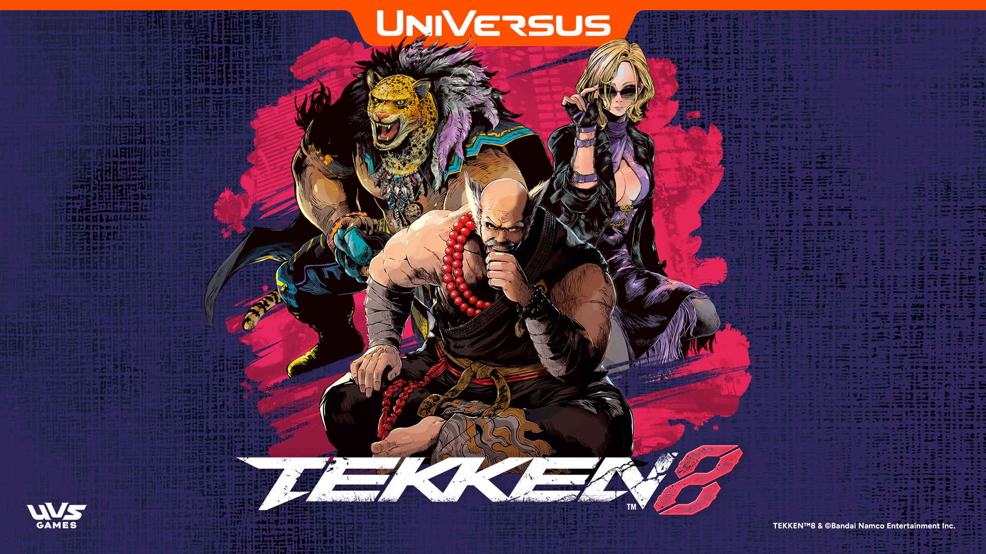Universus Tekken 8 Booster Key Art