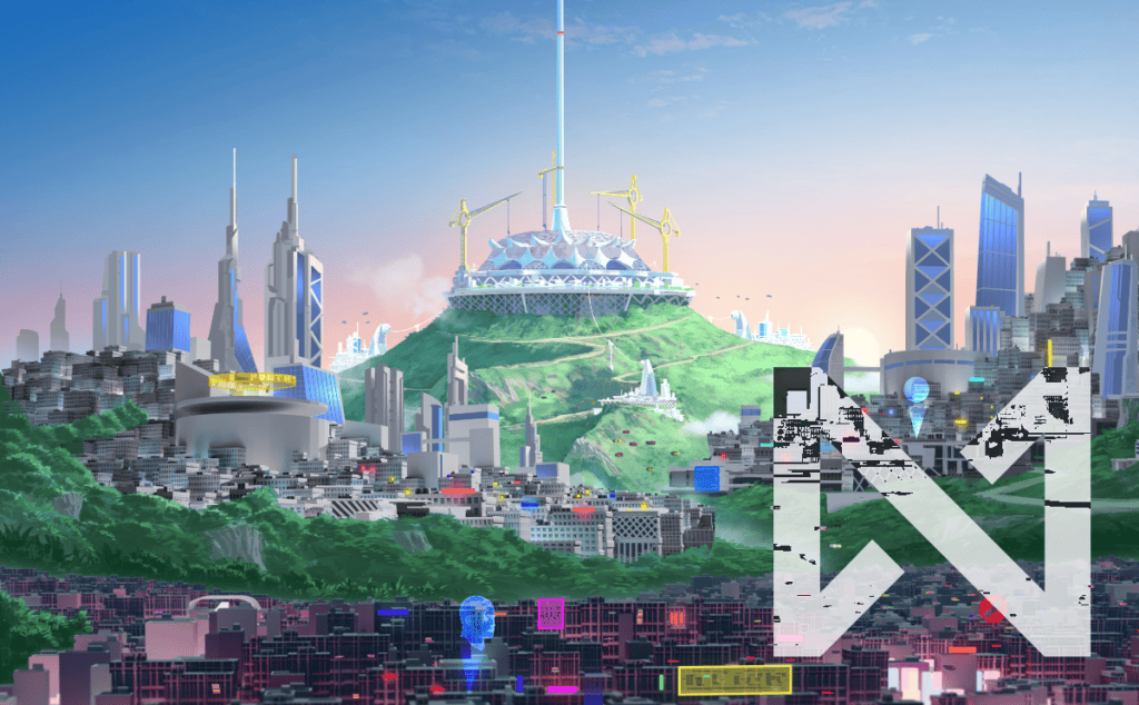 Netrunner Mahkota Langit Grid