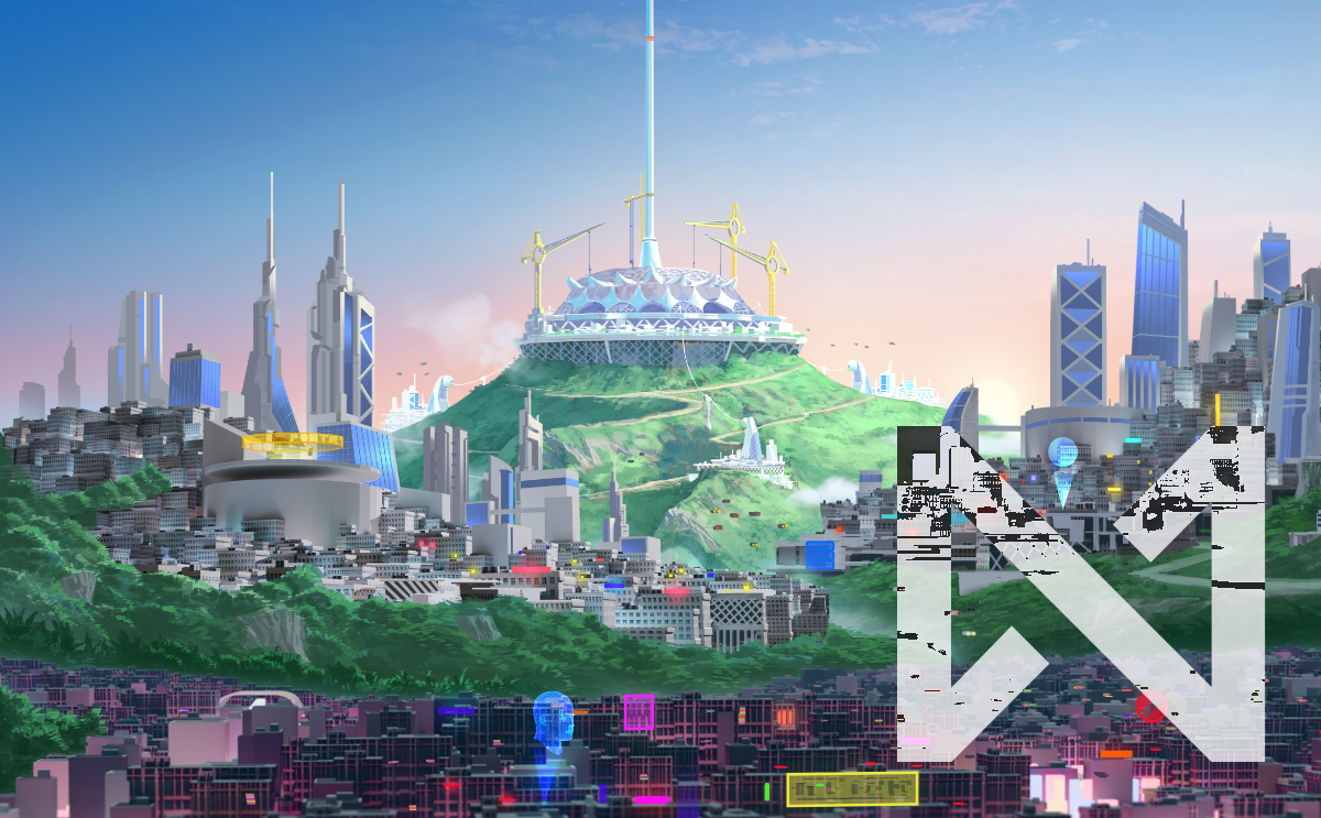 Netrunner Mahkota Langit Grid