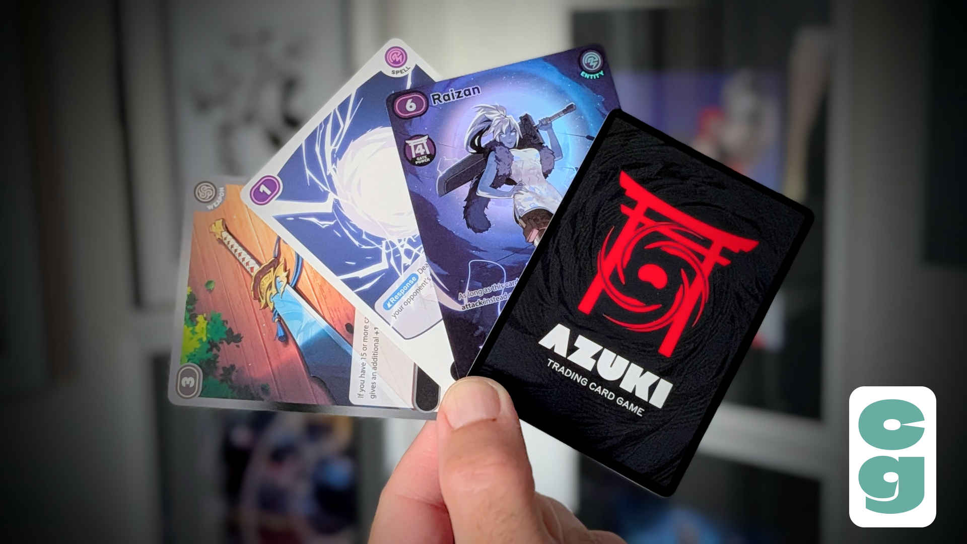 Azuki Gates Awakened Cards in Hand