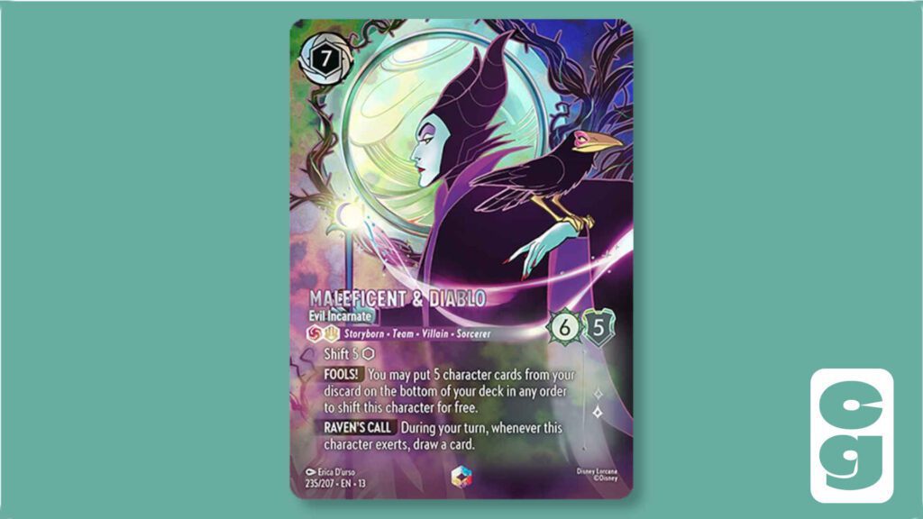 Maleficent & Diablo, Evil Incarnate - Enchanted, 235/204