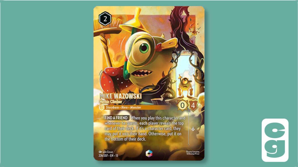 Mike Wazowski, Heroic Climber - Enchanted, 226/204