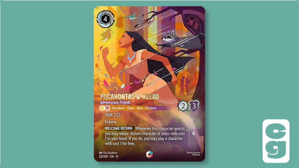 Pocahontas & Meeko, Adventurous Friends - Enchanted, 227/204