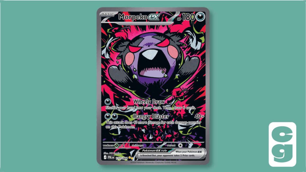 Pokémon Pitch Black Morpeko ex 117
