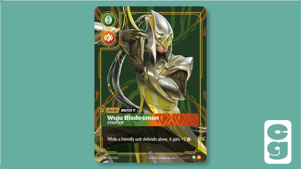 Riftbound Wuju Bladesman Card