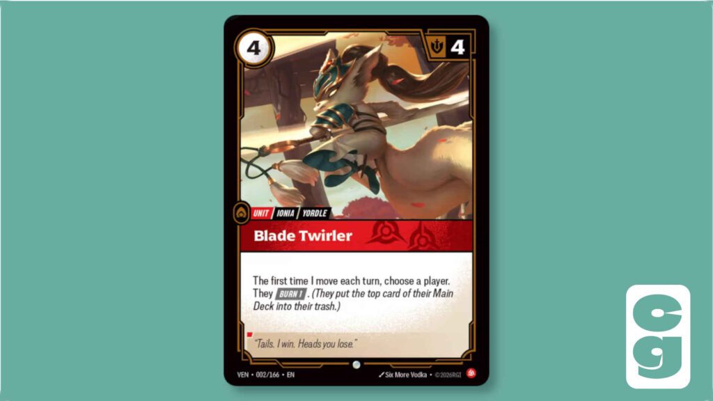 Blade Twirler card from Riftbound Vendetta