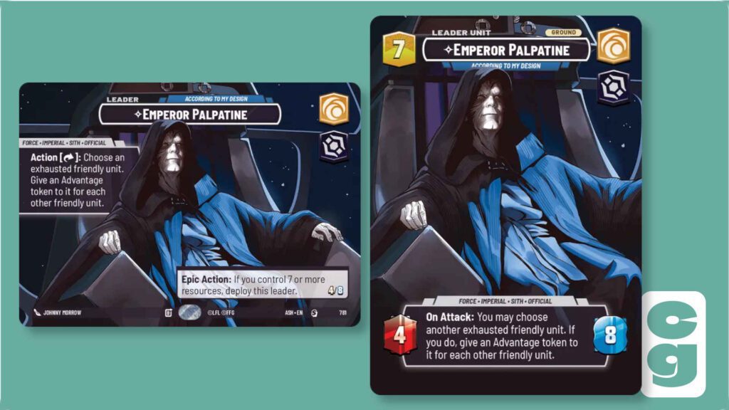 Ashes of the Empire Palpatine Showcase