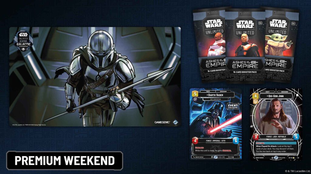 Star Wars Unlimited Premium Weekend Ticket Bundle