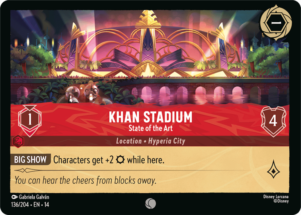 Hyperia City Lorcana card 136