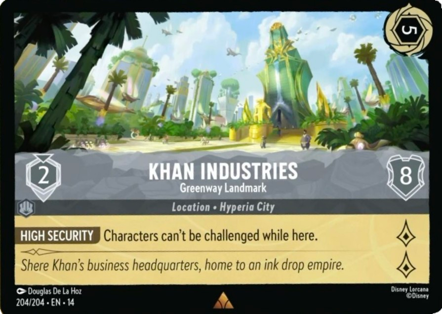 Hyperia City Lorcana card 204