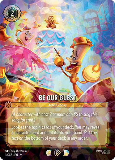 Lorcana card CC2 1