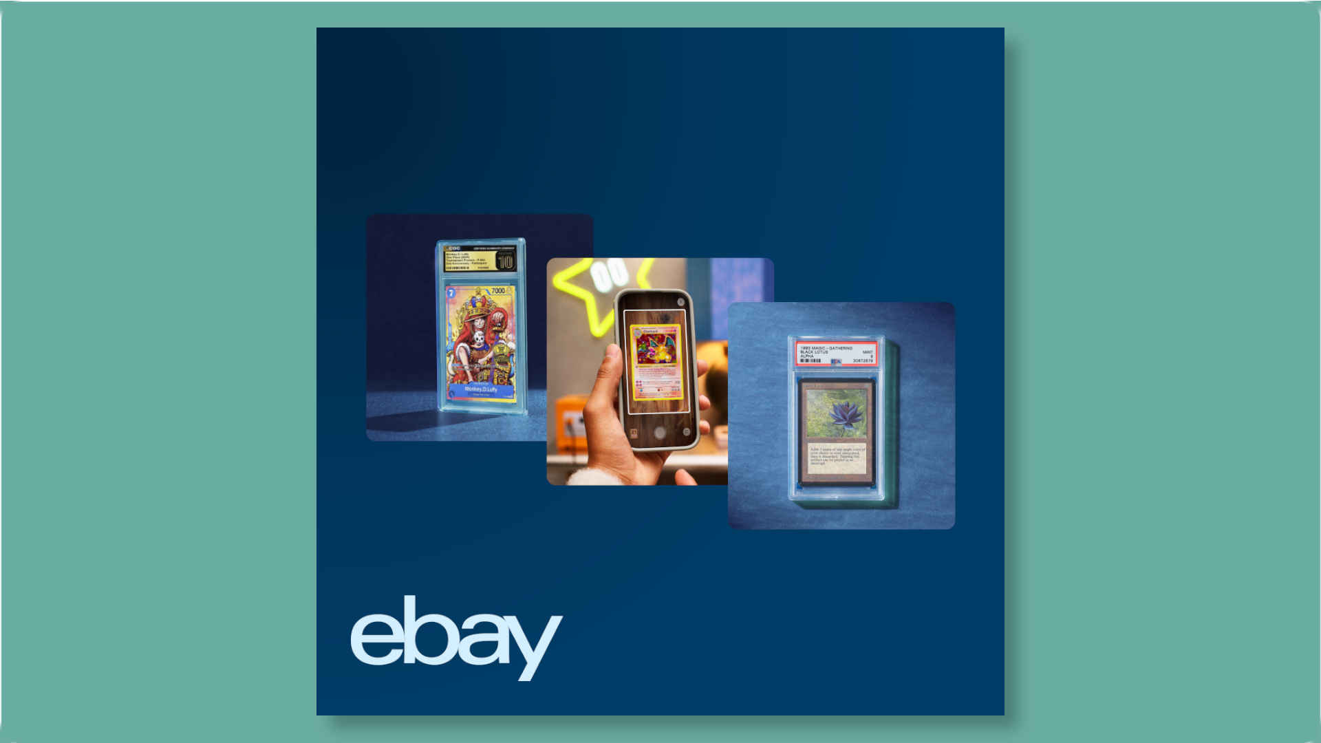eBay Card Scanning Key Art