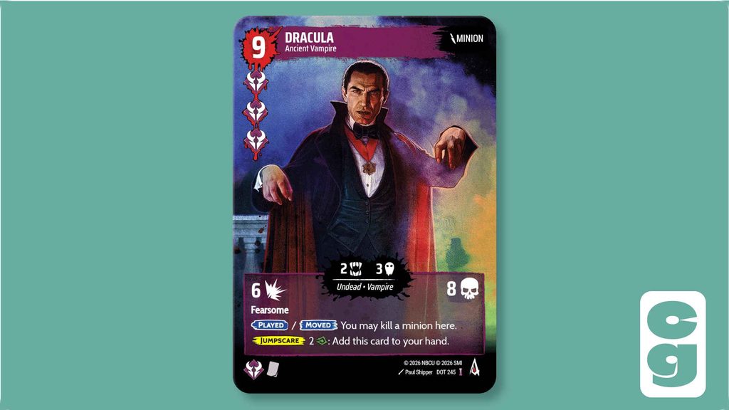 Hellbreak Dracula Infamous borderless card
