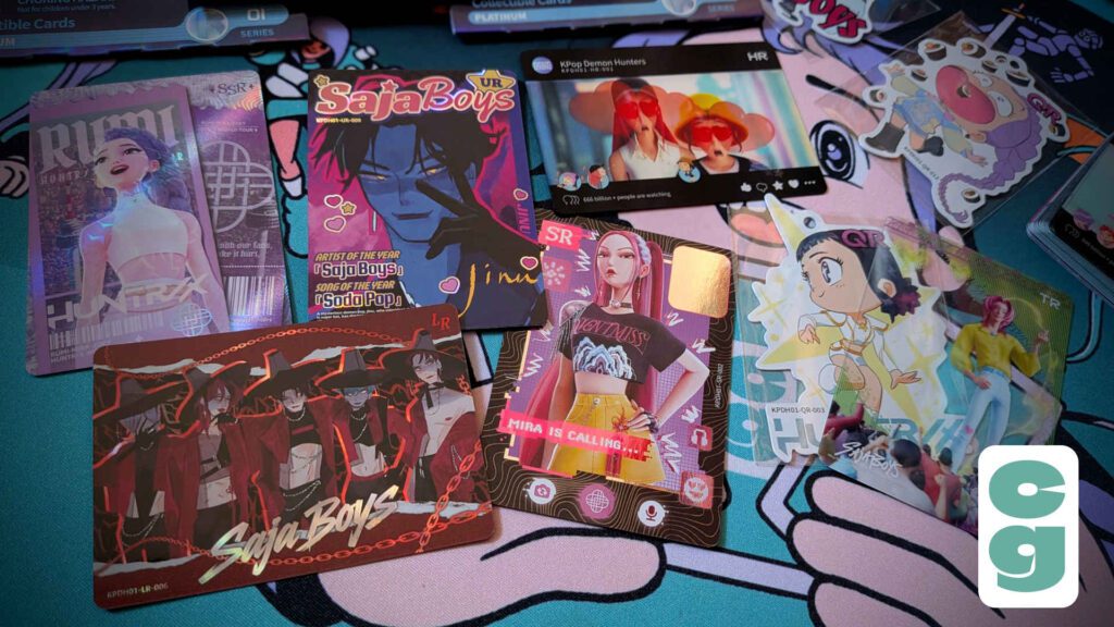 K-Pop Demon Hunters Different Card Types