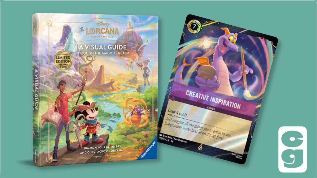 Disney Lorcana Visual Guide and Promo card