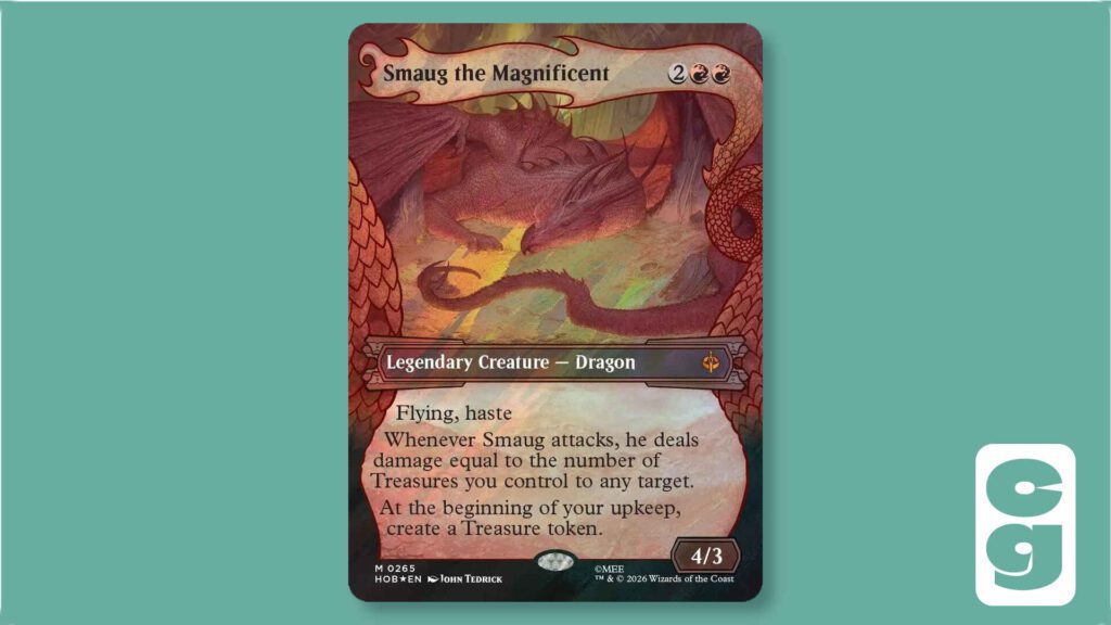 Smaug the Magnificent (Showcase, Surge Foil) - Mythic, 265