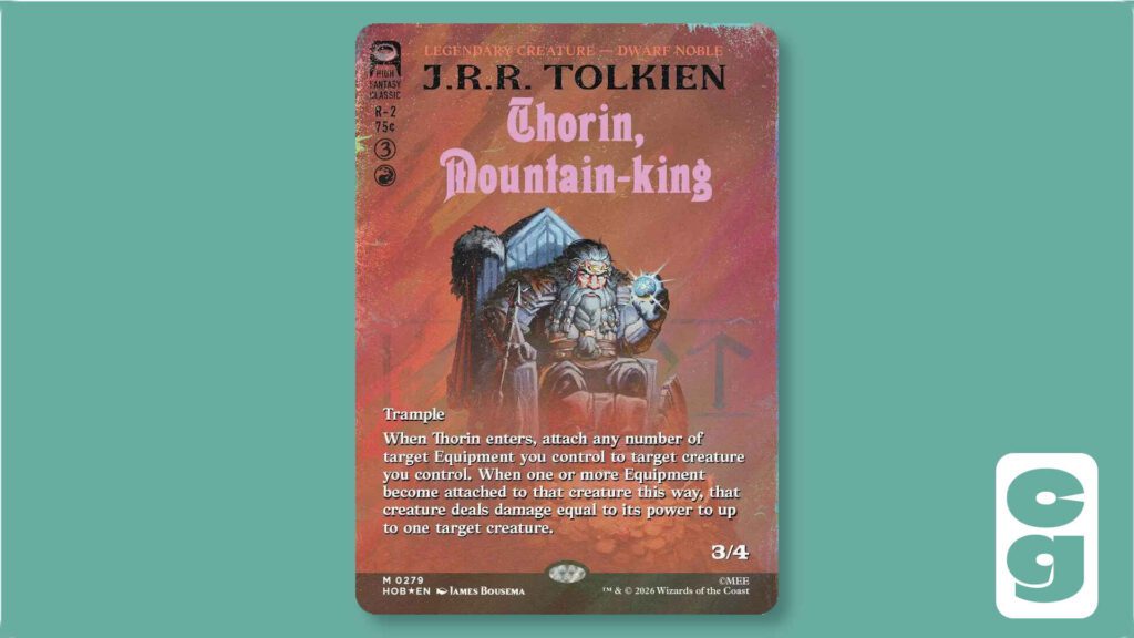 Thorin, Mountain-King (Borderless, Surge Foil) - Mythic, 279