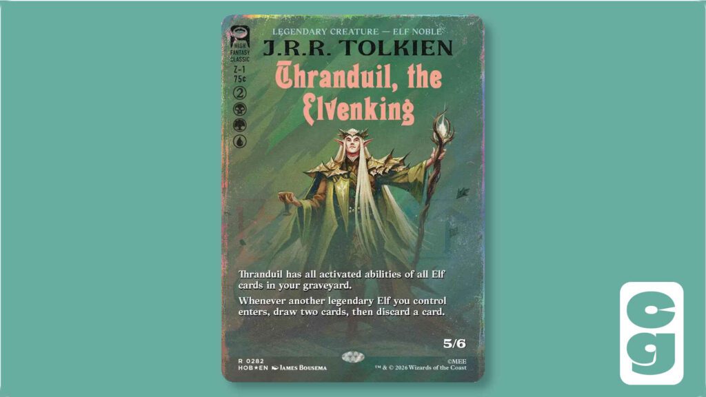 Thranduil, the Elvenking (Borderless, Surge Foil) - Rare, 282