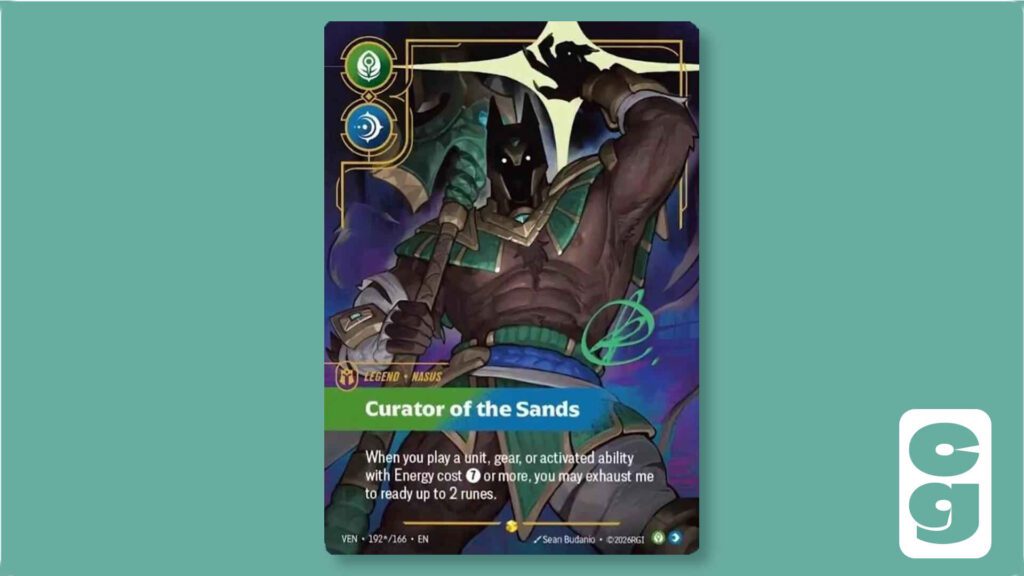 Nasus Overnumbered Riftbound Vendetta Signature Card