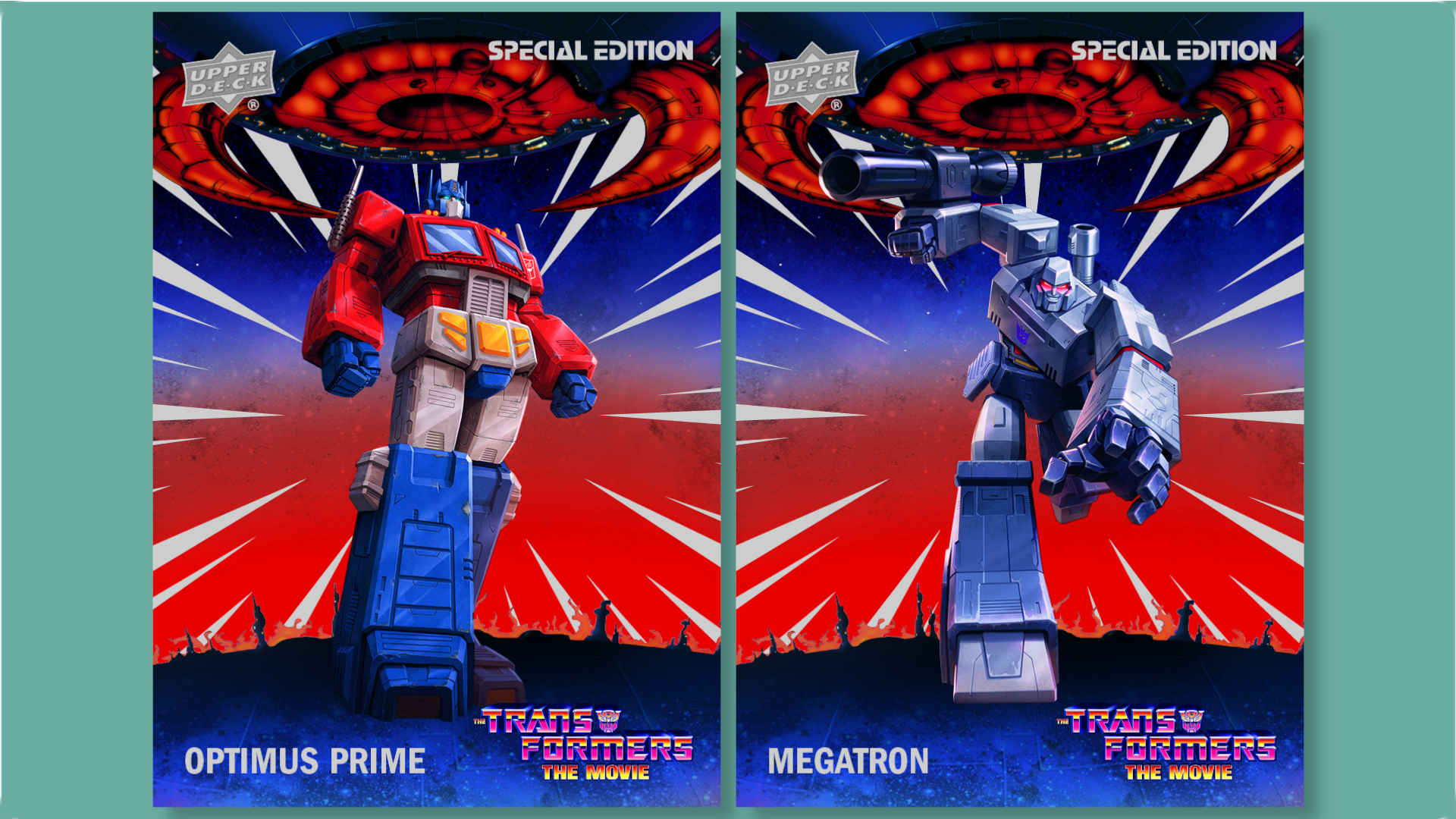 Transformers 40th Anniversary Hasbro/Upper Deck Cards