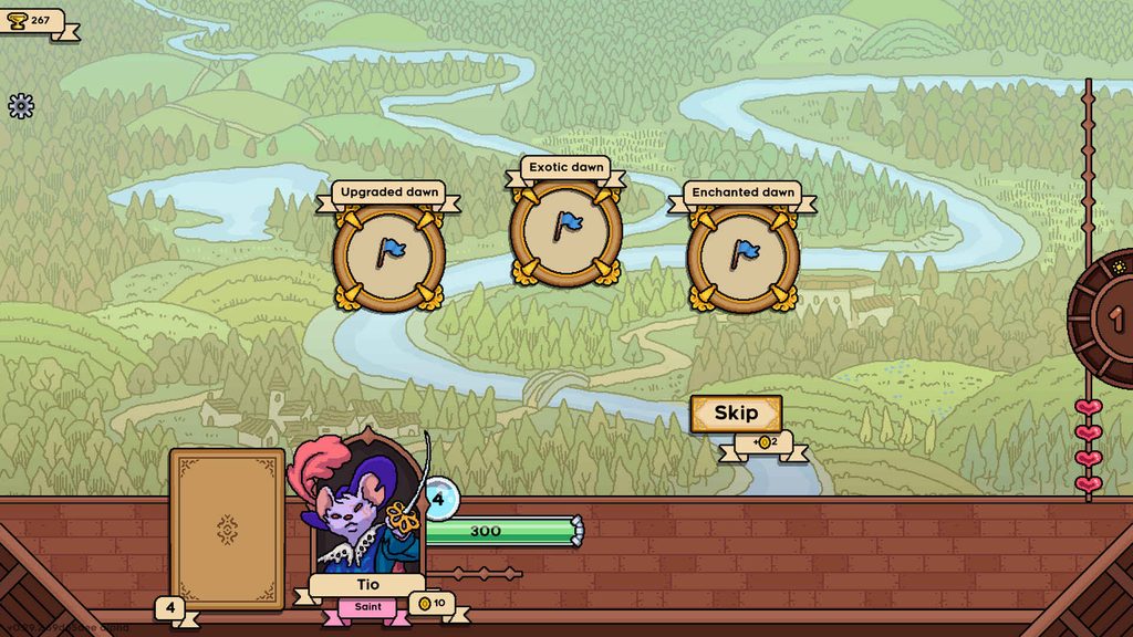 Grail Encounter Menu